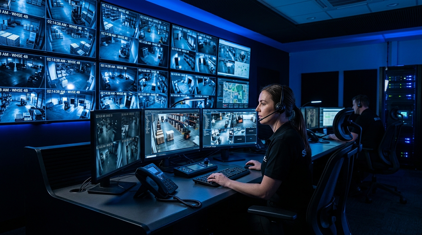 Monitoring CCTV (Telewizja Przemysłowa) w halach produkcyjnych i magazynach